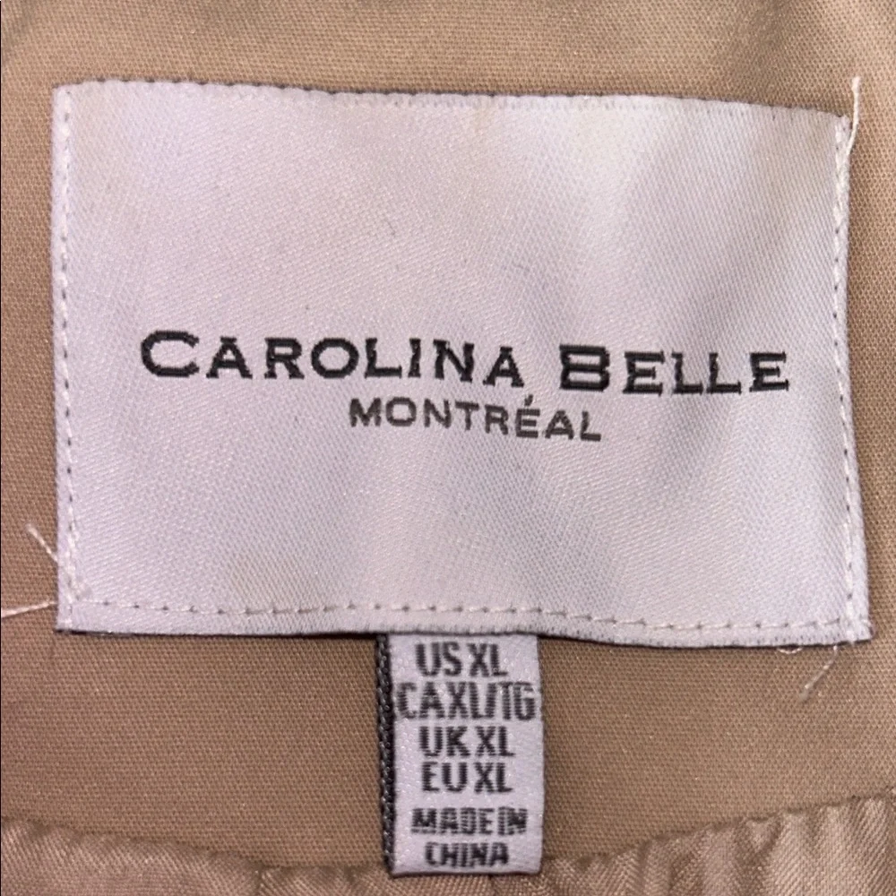 Elegant Cream Trench Coat for Women - Picture 4 of 13